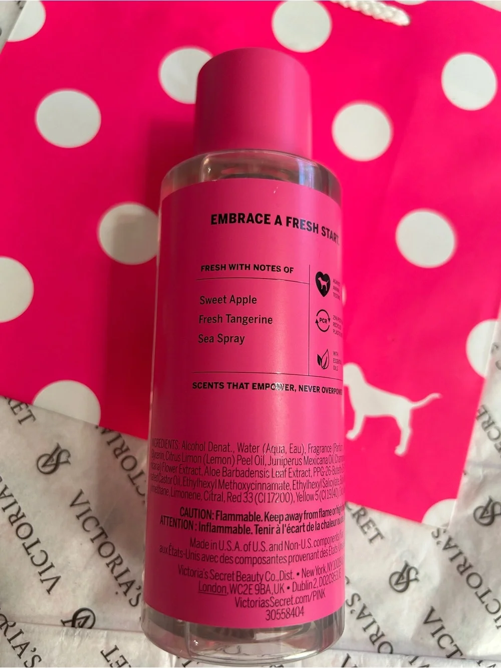 Fresh & Clean Body Mist - VS PINK